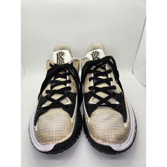 Nike Kyrie Low 4 TB Basketball Shoes Mens 8.5 White Black Athletic Court Sneaker main image 6